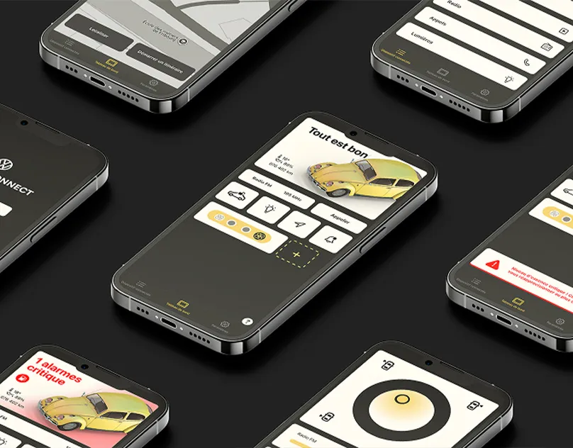 Screenshot du          projet Beetle Connect.