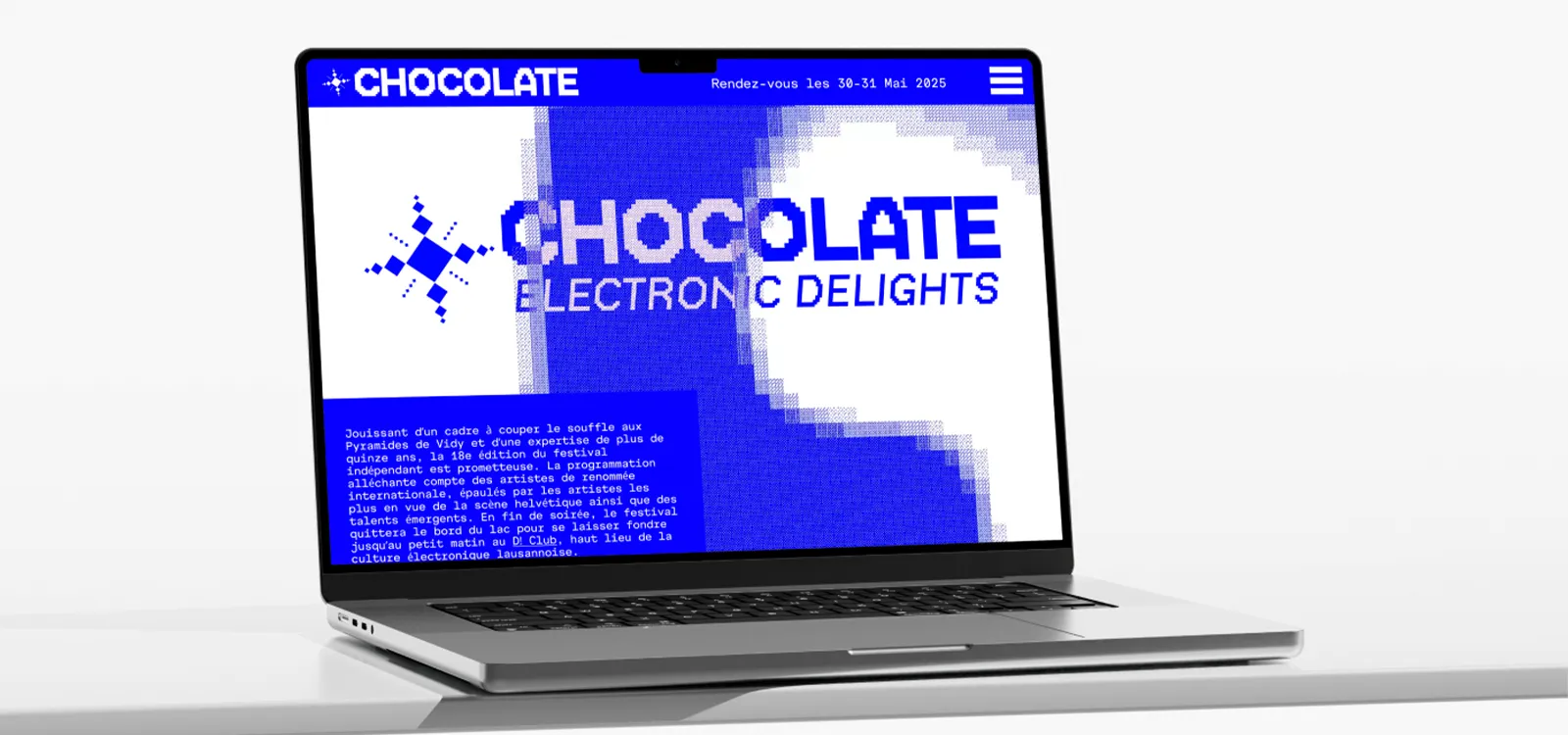 Screenshot du projet      Chocolate.