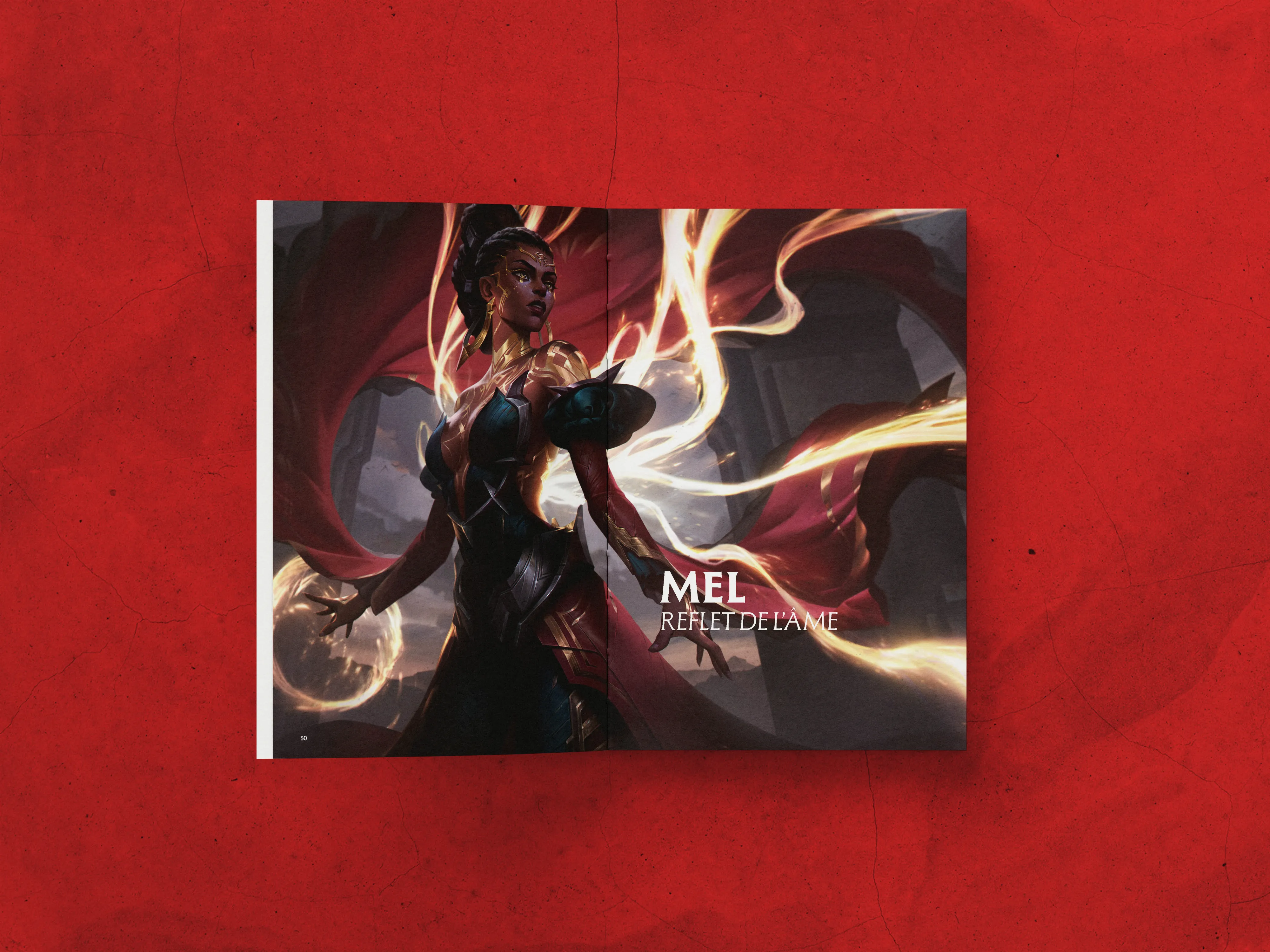 Un mockup du magazine.