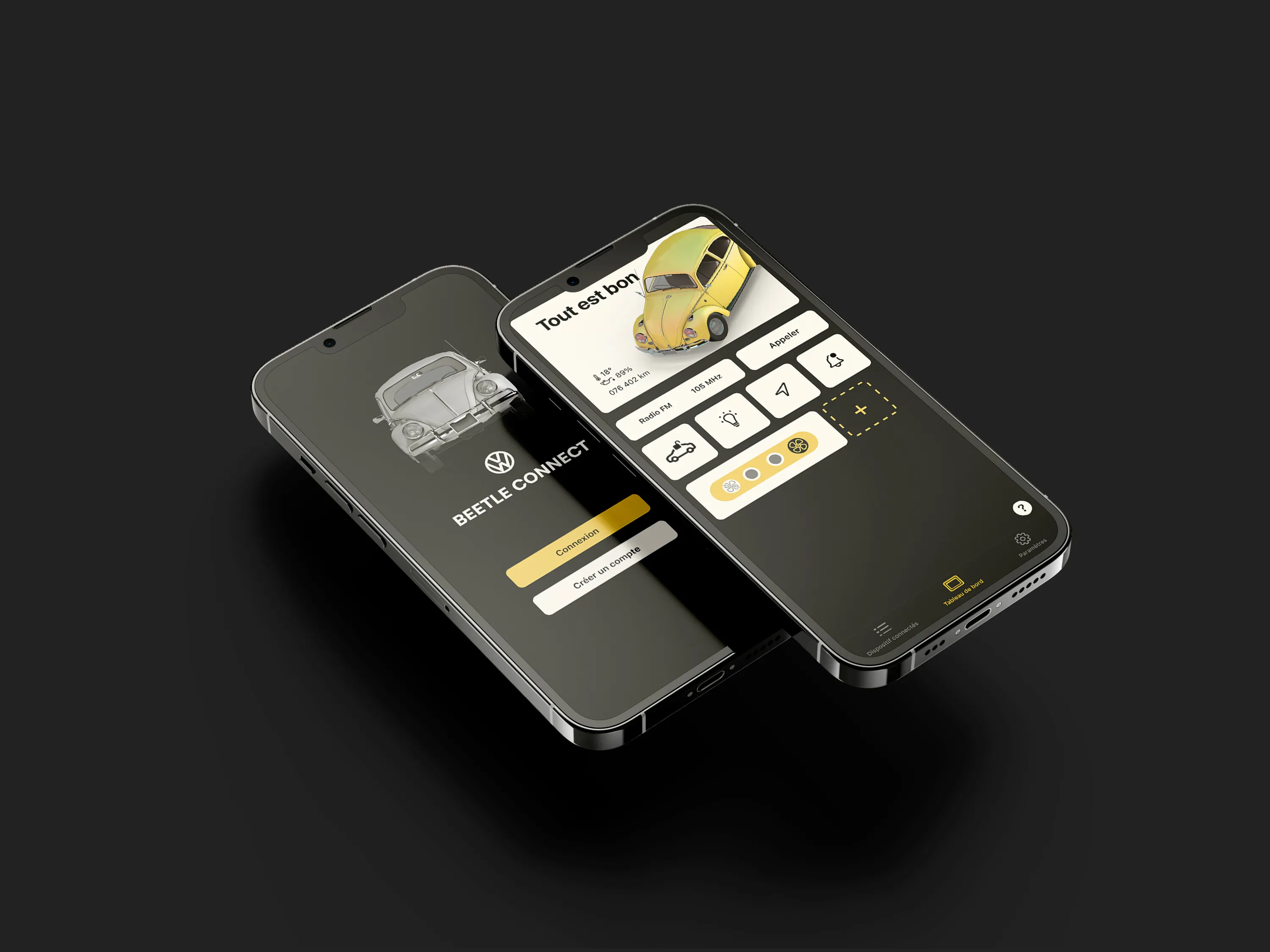 Un mockup du projet.